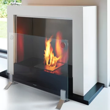 Plasma Fire Screen at Commercial Space