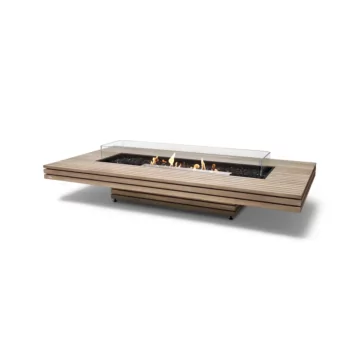 Gin 90 (Low) Studio - Teak / Natural / Ethanol / SS / Glass
