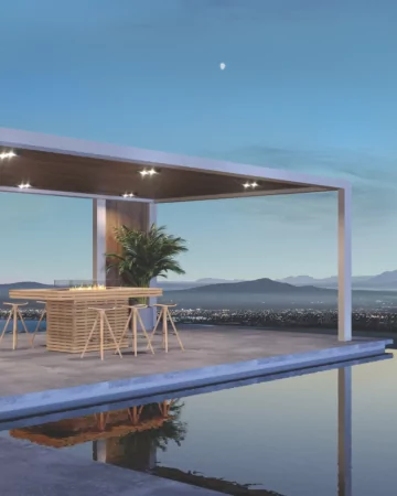 Gin 90 Bar - Private Residence CGI