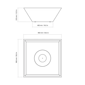 Nova 850 Fire Pit