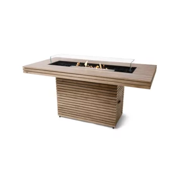 Gin 90 (Bar) Studio - Teak / Natural / Ethanol / SS / Glass