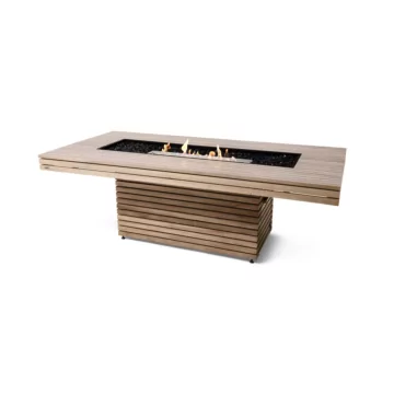 Gin 90 (Dining) Studio - Teak / Natural / Ethanol / SS