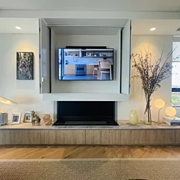 #hiddentv #focalpoint #fireplace