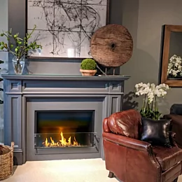 The Carefully thought out and executed firebox by Roy’s kitchens