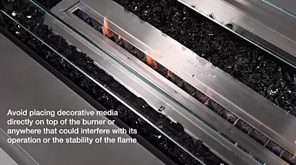 What is black glass charcoal decorative media? 4